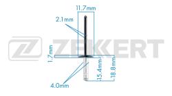 Заклёпка Toyota (миним. кол-во заказа 10 шт) be-2002