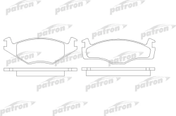 PBP419 Колодки тормозные дисковые