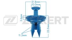 Клипса крепёжная General Motors (миним. кол-во заказа 10 шт) be-3375