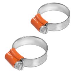 Хомуты 20-32/11,7мм, червячные PRO, усиленные, W1(оцинк.), комплект 2 шт. (AHC-SK-10)