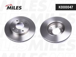 K000047 Диск тормозной NISSAN ALMERA CLASSIC/N16/PRIMERA P10/P11 R14 передний вентилир.