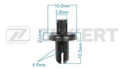 Клипса крепёжная Subaru (миним. кол-во заказа 10 шт) be-3536