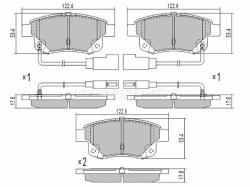 Колодки тормозные (Сзади) Ford Transit 06-14