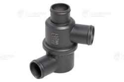 LUZAR LT 0102 Термостат для автомобилей 2101-2107 (с алюминиевым корпусом, обрезиненный клапан) ("зимний" 87°С)