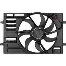 404302 Вентилятор охлаждения Audi A3, Seat Leon, Skoda Octavia (13-), VW Golf (14-) 450W BROSE