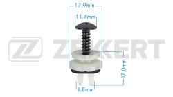 Клипса крепёжная Mazda (миним. кол-во заказа 10 шт) be-3620