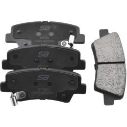 Колодки тормозные HYUNDAI SOLARIS 10-/SONATA V (NF) 05-/KIA SOUL 09- задние BP11538