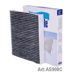 Фильтр салона MITSUBISHI LANCER/OUTLANDER 07-/CITROEN C-CROSSER угольный AS908C