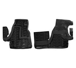 AIRLINE ACM-PS-45 Ковры для Mercedez-Benz Sprinter Classic (ГАЗ) (13-), перед., 2 шт., выс. борт, ТЭП, черн.