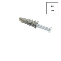 Дюбель д/гипсок. нейлон. (T-Click) 25шт FORTLUFT sts031812