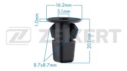 Клипса крепёжная General Motors Toyota (миним. кол-во заказа 10 шт) be-2209