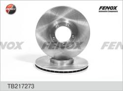 Диск тормозной FORD TRANSIT 91-00 R15" передний вент.D 270мм. TB217273