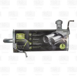 Глушитель для а/м Mitsubishi Outlander (12-) 2.0i/2.4i осн. (алюм. сталь) (EMM 1103)