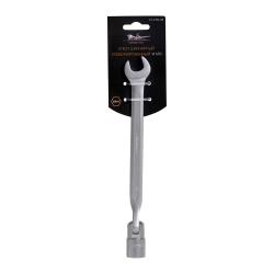 Ключ комбинированный шарнирный 14мм PRO пласт.подвес (AT-FCS-06)