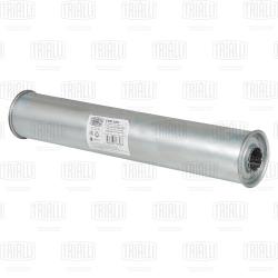 Глушитель универс. (круглый) D=101 с перф. диффузором L=550, d=42 (алюм. сталь) (EMM 3205)