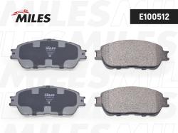 E100512 Колодки тормозные TOYOTA CAMRY (V30) 01-06 передние SemiMetallic