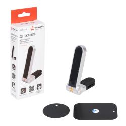 Держатель для телефона автомобильный в дефлектор магнитный анодированный (AMS-U-18)