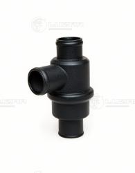 LUZAR LT 0410 Термостат для автомобилей ZAZ-Daewoo Sens (02-) 1.1/1.3 MT (с алюминиевым корпусом, обрезиненный клапан)