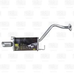 Глушитель для а/м Hyundai Santa Fe (06-) 2.2d осн. левый (алюм. сталь) (EMM 0317)