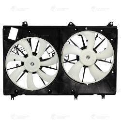 Э/вентилятор охл. для а/м Toyota Highlander (08-) 3.5i (2 вент.) (с кожухом) (LFK 1954)