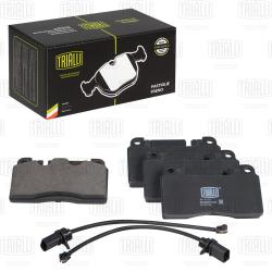 Колодки торм. для а/м Audi A6 (11-)/Q5 (08-) диск. перед. т/с Brembo (кмпл. с 2-мя датч.) (PF 4170)