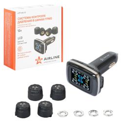 Система контроля давления в шинах TPMS, 4 внеш. датчика, дисплей в прикуриватель (ATP-MS-01)