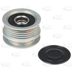 Шкив с обгонной муфтой генер. для а/м Opel Vectra C (02-) 2.2DGi (тип Delco) (SGP 2109)