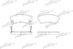 PBP588 Колодки тормозные дисковые