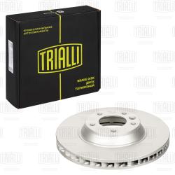 Диск торм. для а/м Audi Q7 (06-)/Porsche Cayenne (02-) пер. d=350 L (окраш.) (DF 084720)