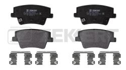 Колодки торм. диск. задн. Hyundai Santa Fe IV 18- bs-1242