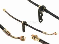 Шланг тормозной перед (Таиланд) HONDA CIVIC/FERIO MT/DOMANI/PARTNER/ISUZU JEMENI 94- RH L=455