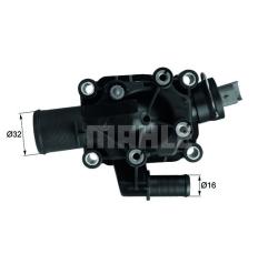 Термостат PEUGEOT/CITROEN 206/307/PARTNER/C2/C4 1.4/1.6 00- TI 210 89