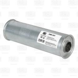 Глушитель универс. (круглый) D=101 с перф. диффузором L=330, d=42 (алюм. сталь) (EMM 3201)