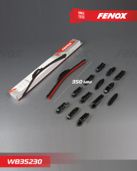 WB35230 Щётка с/о 350мм 14"" Бескаркасная. Крепление: 14 в 1