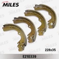 Колодки торм.бар.SUBARU FORESTER/IMREZA/LEGACY 1.6-2.5 89- (228x35) E210339