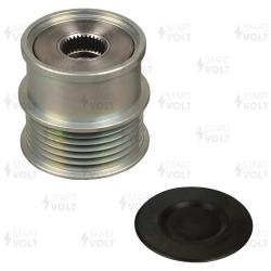 Шкив с обгонной муфтой генер. для а/м VAG Polo Sedan (10-) 1.6i (тип Valeo) (SGP 1826)