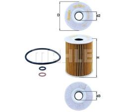 ECO Фильтр масляный ox355/3d