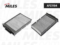 Фильтр салона PEUGEOT 107/CITROEN C1/TOYOTA AYGO угольный AFC1194