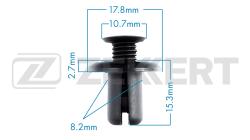 Клипса крепёжная General Motors Hyundai Kia (миним. кол-во заказа 10 шт) be-2987