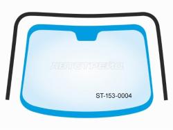 Молдинг лобового стекла (П-образный) Nissan X-Trail 07-15