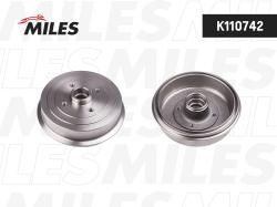 K110742 Барабан тормозной DAEWOO LANOS 05- со ступицей