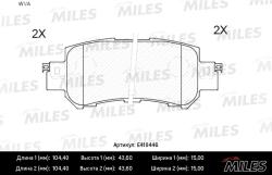 E410446 Колодки тормозные MAZDA CX-5 11- задние LowMetallic
