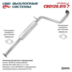 Резонатор CBD120.015