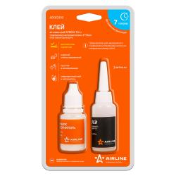 Клей мгновенный SPEEDY FIX с порошком-наполнителем, 2*10 мл. (ADGC002)