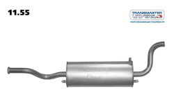 Глушитель основной ВАЗ 2113 11.55