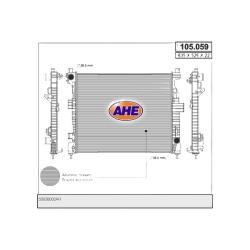 301039 Радиатор охлаждения Jeep Grand CHEROKEE 3,0D 10-
