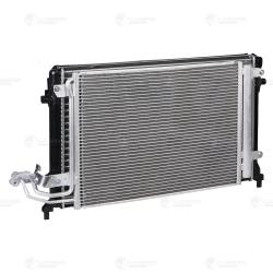 Блок охл. (радиатор+конденсор+вентилятор) для а/м Skoda Octavia A5 (04-)/VW Golf V (03-) (LRK 1840)