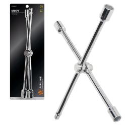 Ключ баллонный крестовой складной 17х19х21х1/2" PRO 400мм (ATAB007)