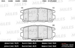 Колодки тормозные CHEVROLET CAPTIVA/OPEL ANTARA 2.4/3.2 06- задние SemiMetallic E110297