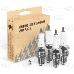 Свечи зажигания для а/м ГАЗ/УАЗ с дв. ЗМЗ-402.1/4021.1 (зазор 0,5мм) (кмпл. 4шт) (VSP 0056)